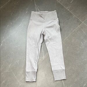 Lululemon Athletica Light Gray Leggings
